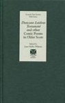 Janet Hadley Williams, Janet Hadley Williams, Janet Hadley Williams, Janet Hadley Williams - Duncane Laideus Testament and other Comic Poems in Older Scots