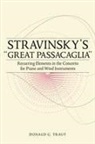 Donald G. Traut, Donald G. (Royalty Account) Traut - Stravinsky's "Great Passacaglia"
