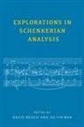 David Beach, David W. Beach, Charles Burkhart, Su Yin Mak, Boyd Pomeroy, David Beach... - Explorations in Schenkerian Analysis
