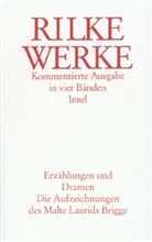 Rainer M Rilke, Rainer Maria Rilke, Augus Stahl - Werke, Kommentierte Ausgabe - 3: Prosa und Dramen