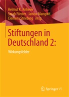 Helmut K. Anheier, Sara Förster, Sarah Förster, Janina Mangold, Janina Mangold u a, Clemens Striebing - Stiftungen in Deutschland: Wirkungsfelder. Bd.2