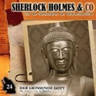 Arthur Conan (Sir) Doyle, Jacques Futrelles, Jacques Futrelles, Martin Keßler, Norbert Langer - Sherlock Holmes & Co. - Der Grinsende Gott, 1 Audio-CD (Audio book)