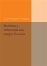 G. Lewingdon Parsons, Parsons G. Lewingdon - Elementary Differential and Integral Calculus