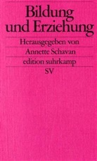 Annett Schavan, Annette Schavan - Bildung und Erziehung