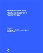 Wolfgang (University of Trier Lutz, Wolfgang De Jong Lutz, Wolfgang Jong Lutz, Kim De Jong, Kim de Jong, Wolfgang Lutz... - Patient-Focused and Feedback Research in Psychotherapy