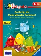 Betina Gotzen-Beek, Susan Niessen, Betina Gotzen-Beek - Achtung, die Motz-Monster kommen! - Leserabe 1. Klasse - Erstlesebuch für Kinder ab 6 Jahren