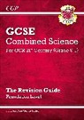 CGP Books, CGP Books, CGP Books, CGP Books - GCSE Combined Science: OCR 21st Century Revision Guide - Foundation (with Online Edition)