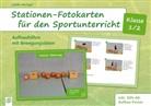 Sybille Bierögel - Stationen-Fotokarten für den Sportunterricht - Klasse 1/2
