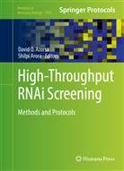 Arora, Arora, Shilpi Arora, David O. Azorsa, Davi O Azorsa, David O Azorsa - High-Throughput RNAi Screening