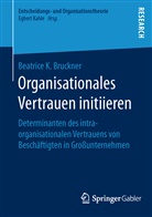 Beatrice K Bruckner, Beatrice K. Bruckner - Organisationales Vertrauen initiieren