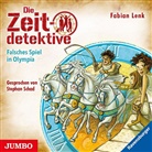 Fabian Lenk, Stephan Schad - Die Zeitdetektive - Falsches Spiel in Olympia, 1 Audio-CD (Hörbuch)