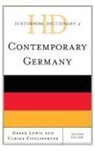 Lewis, Derek Lewis, Derek Zitzlsperger Lewis, Ulrike Zitzlsperger, Ulrike Lewis Zitzlsperger - Historical Dictionary of Contemporary Germany