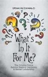 Sean Mcdonald - What's In It For Me?