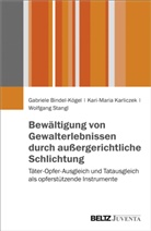 Gabriel Bindel-Kögel, Gabriele Bindel-Kögel, Kari-Mari Karliczek, Kari-Maria Karliczek, S, Stang... - Bewältigung von Gewalterlebnissen durch außergerichtliche Schlichtung