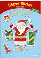 Sandra Schmidt, Sandra Schmidt - Glitzer-Sticker Malbuch Weihnachten