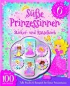 Süße Prinzessinnen Sticker- und Rätselbuch