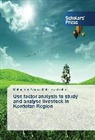 Mohammed Osman Mekki Sendaluba - Use factor analysis to study and analyse livestock in Kordofan Region