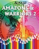 Ausxip Coloring Books, Mary D. Brooks - Amazons & Warriors 2