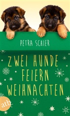 Petra Schier - Zwei Hunde feiern Weihnachten