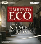 Umberto Eco, Gert Heidenreich - Der Name der Rose, 3 Audio-CD, 3 MP3 (Hörbuch)