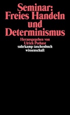 Sem., Ulric Pothast, Ulrich Pothast - Seminar 'Freies Handeln und Determinismus'