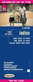 Reise Know-How Verlag - Reise Know-How Landkarte Indien (1:2.900.000) mit Nepal und Sri Lanka. India, Nepal, Sri Lanka / Inde, Népal, Sri Lanka