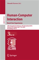 Masaak Kurosu, Masaaki Kurosu - Human-Computer Interaction. Novel User Experiences