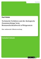 Paul Scholz - Technische Verfahren und die ökologische Zusammenhänge beim Biomasseheizkraftwerk in Wittgenstein