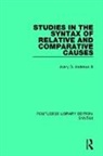 Avery D. Andrews, ANDREWS III, Avery D. Andrews III - Studies in the Syntax of Relative and Comparative Causes