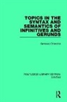 Gennaro Chierchia, Gennaro (Harvard University Chierchia, Chierchia Gennaro - Topics in the Syntax and Semantics of Infinitives and Gerunds
