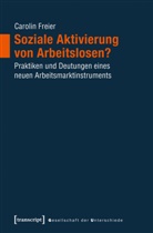 Carolin Freier, Prof Dr Carolin Freier - Soziale Aktivierung von Arbeitslosen?