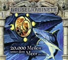 Jules Verne, Uli Krohm, Julian Tennstedt, Jürgen Thormann, Dietmar Wunder - Gruselkabinett - 20.000 Meilen unter dem Meer, 2 Audio-CDs (Hörbuch)