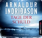 Arnaldur Indridason, Arnaldur Indriðason, Walter Kreye - Tage der Schuld, 4 Audio-CDs (Hörbuch)