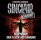 Carson Hammer, Thomas Balou Martin - Sinclair Academy - Belphegor - Der Fluch des Dämons, 2 Audio-CDs (Hörbuch)