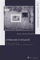 Myriam Watthee-Delmotte, Myriam Watthée-Delmotte - Littérature et ritualité