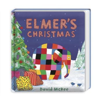 David McKee - Elmer's Christmas - Board Book