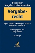 Clemens Antweiler u a, Tina Bergmann u a, Martin Burgi, Meinra Dreher, Meinrad Dreher - Beck'scher Vergaberechtskommentar  Band 2. Bd.2