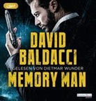 David Baldacci, Dietmar Wunder - Memory Man, 2 MP3-CDs (Hörbuch)