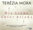 Terézia Mora, Fritzi Haberlandt, Devid Striesow - Die Liebe unter Aliens, 3 Audio-CDs (Audio book)