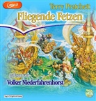 Terry Pratchett, Volker Niederfahrenhorst - Fliegende Fetzen, 2 Audio-CD, 2 MP3 (Audio book)