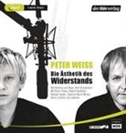 Peter Weiß, Peter Fricke, Robert Stadlober, Rüdiger Vogler - Die Ästhetik des Widerstands, 2 Audio-CD, 2 MP3 (Audiolibro)