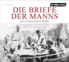 Corinna Harfouch, Helge Heynold, Bettina Hoppe, Corinna Kirchhoff, Stefan Konarske, Max V. Martens... - Die Briefe der Manns, 7 Audio-CDs (Hörbuch)