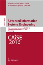 Marko Bajec, Marko Bajec et al, Johann Eder, Selmin Nurcan, Pnin Soffer, Pnina Soffer - Advanced Information Systems Engineering