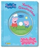 Tina Fjorde - Peppa Pig - Vorlese-Geschichten, m. Audio-CD