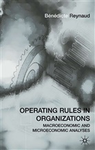 Reynaud Benedicte, B Reynaud, B. Reynaud, Benedicte Reynaud - Operating Rules in Organizations