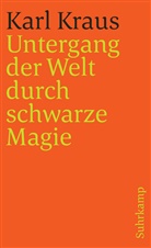 Karl Kraus, Christia Wagenknecht, Christian Wagenknecht - Schriften in den suhrkamp taschenbüchern. Erste Abteilung. Zwölf Bände