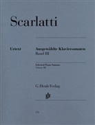 Domenico Scarlatti, Bengt Johnsson - Domenico Scarlatti - Ausgewählte Klaviersonaten, Band III. Bd.3
