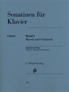 Ernst Herttrich - Sonatinen für Klavier - 1: Sonatinen für Klavier - Band I, Barock und Vorklassik