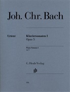 Johann Christian Bach, Ernst-Günter Heinemann - Johann Christian Bach - Klaviersonaten, Band I op. 5. Bd.1