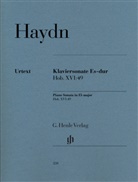 Joseph Haydn, Georg Feder - Haydn, Joseph - Klaviersonate Es-dur Hob. XVI:49